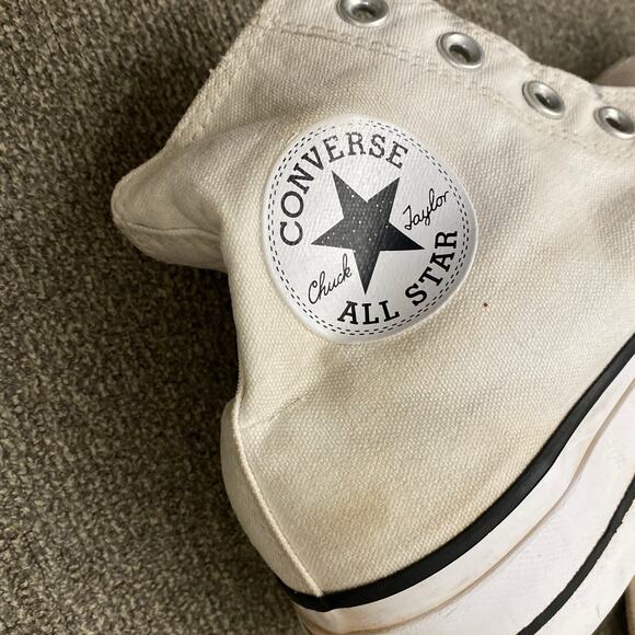 Converse Womens 8 Move Hi Platform Chuck Taylor All Star High Top Sneakers CTAS - Picture 6 of 12